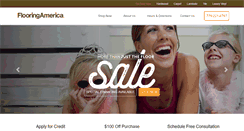 Desktop Screenshot of lonniesflooringamerica.com